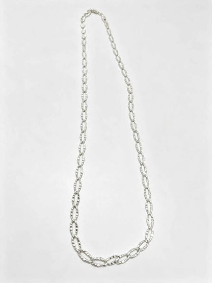 Plata cadena eslab 1x1 .925 9.1g