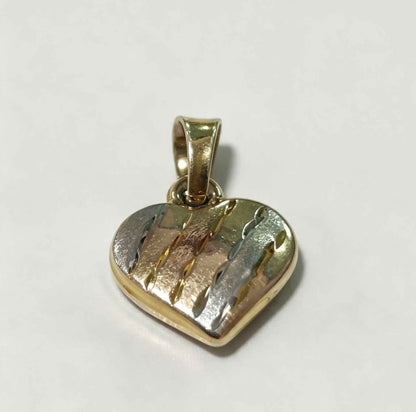 Oro dije corazón 10k 0.3g
