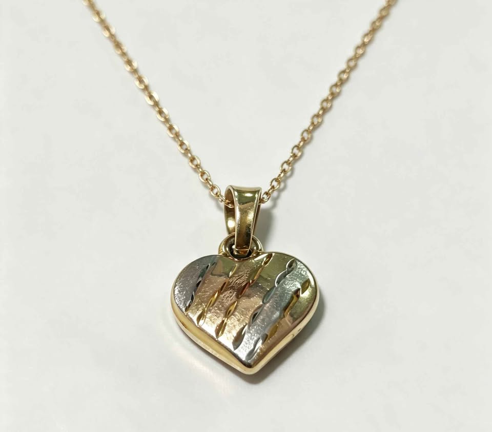 Oro dije corazón 10k 0.3g