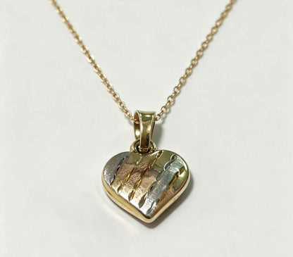 Oro dije corazón 10k 0.3g