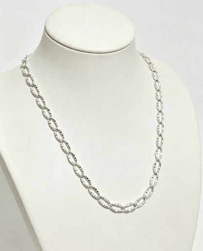 Plata cadena eslab 1x1 .925 9.1g