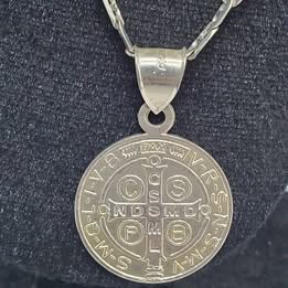 ✨ CADENA DE PLATA CON DIJE | 22 GRAMOS | 66 CM APROX. ✨