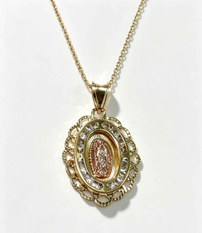 Oro dije religioso 10k 0.8g