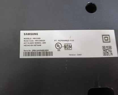 Barra de sonido samsung hw-c400, usado