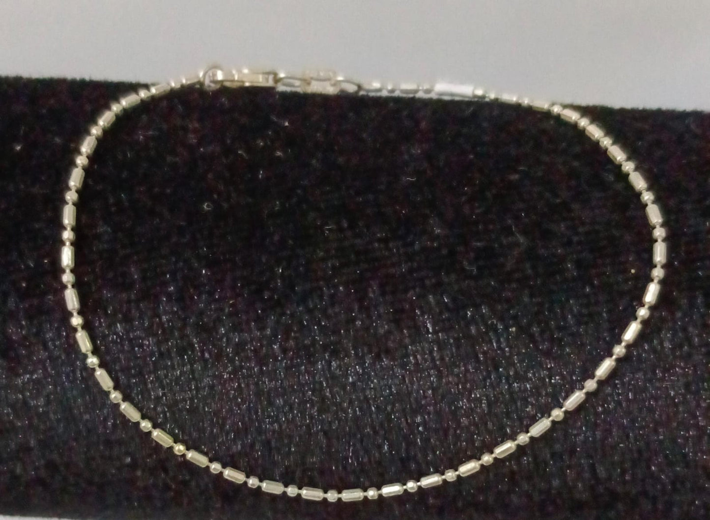 Pulsera punto y coma PLATA 925 peso 1.4gr, usado