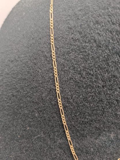 Cadena 3x1 con dije ORO 10k peso 3.5gr, usado