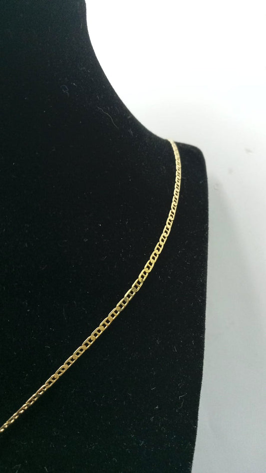 cadena y dije religioso 27cm de largo 14k 5.8gr $11.041