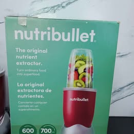 🥤⚡ NUTRIBULLET 600W | COMPLETO EN CAJA | SEMINUEVO ⚡🥤