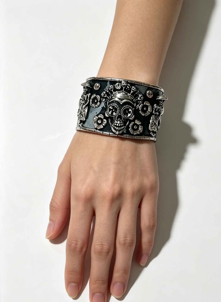 Plata brazalete .925 58g
