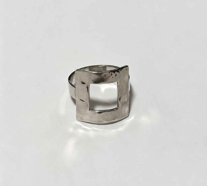 Plata anillo curvo .925 3.2g