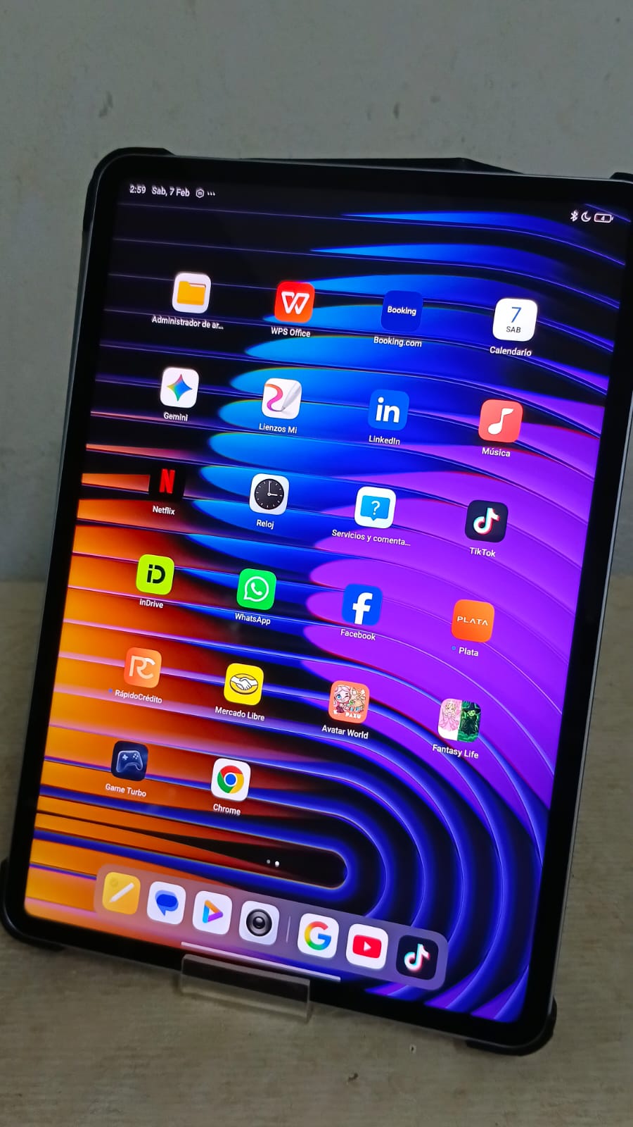 TABLETA XIOMI IPAD 7 256 GB 8 RAM
