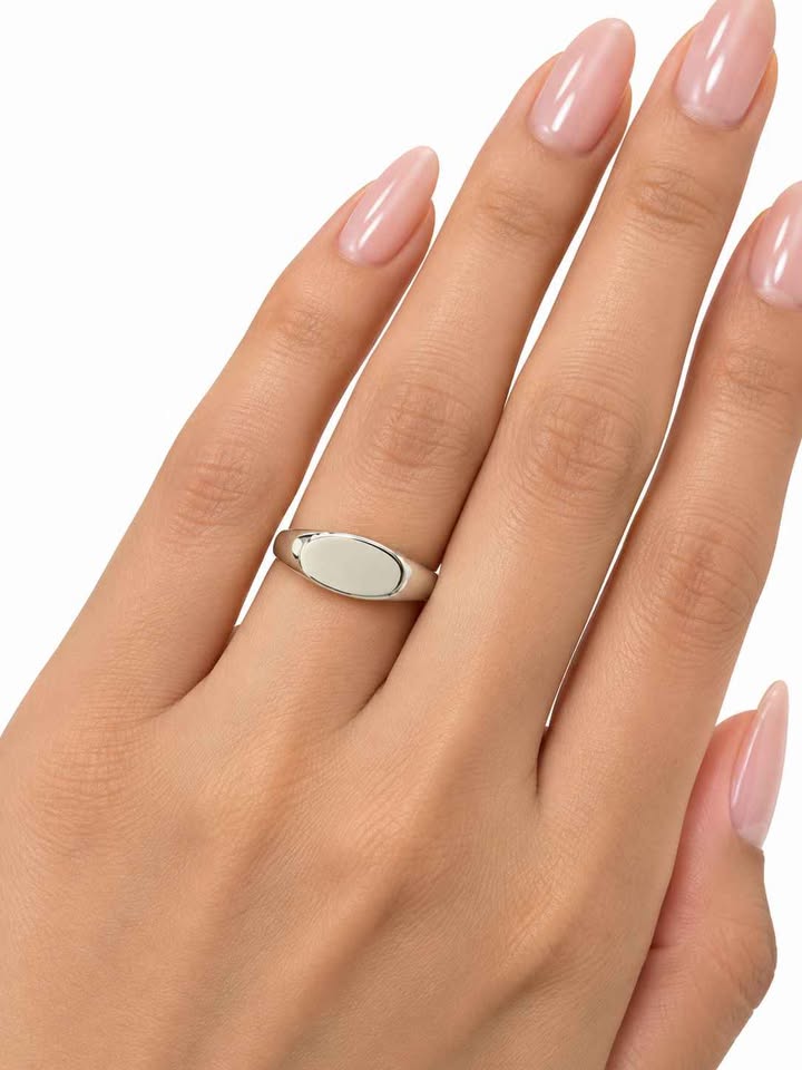 Plata anillo plano .925 2.3g