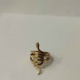 Anillo 10k serpiente6.5gr#5