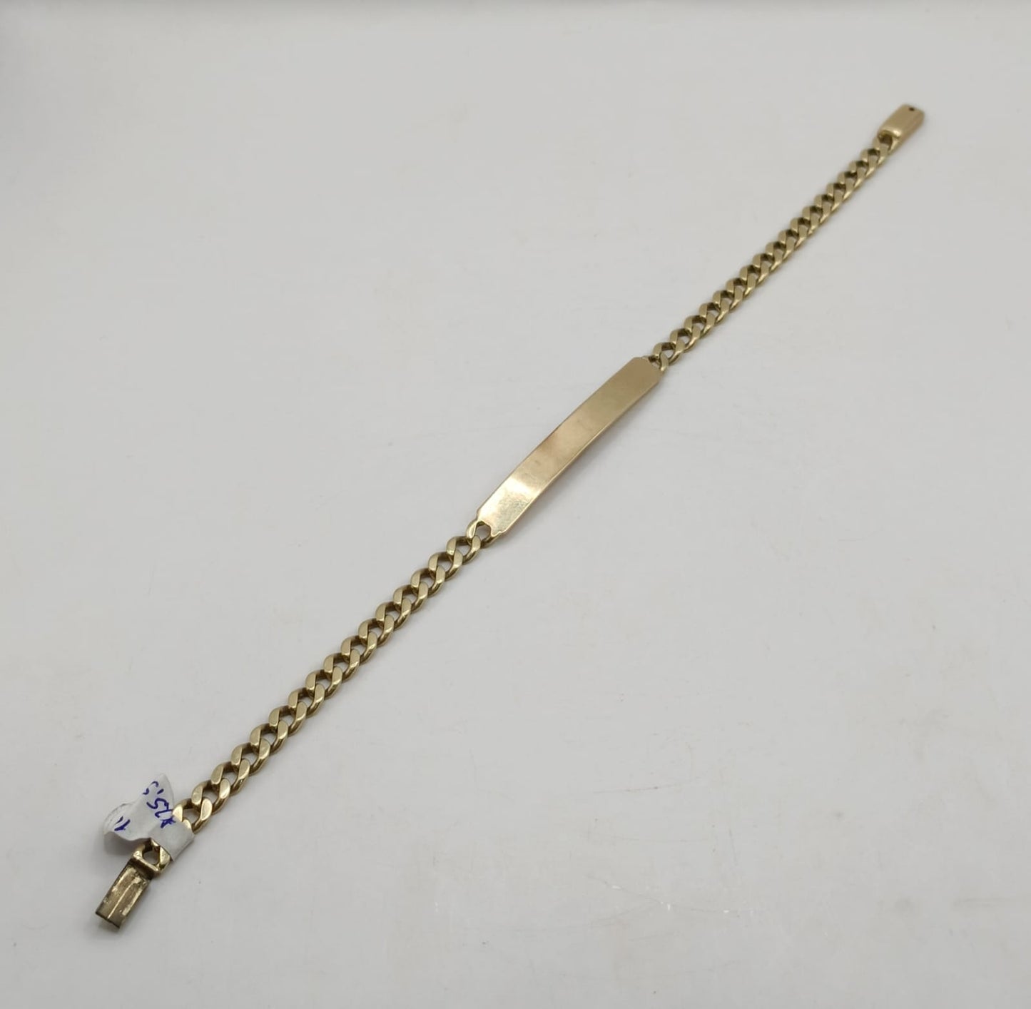 Esclava lisa ORO 10k peso 10.7gr, usado