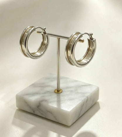 Plata arracadas .925 4.1g