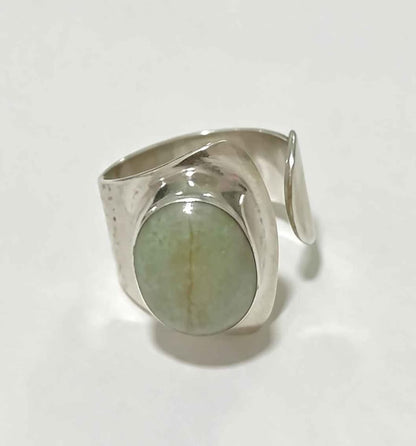 Plata anillo sintético .925 6.7g