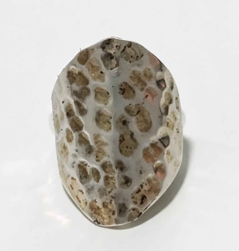 Plata anillo diseño especial .925 9.5g