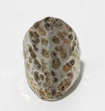 Plata anillo diseño especial .925 9.5g