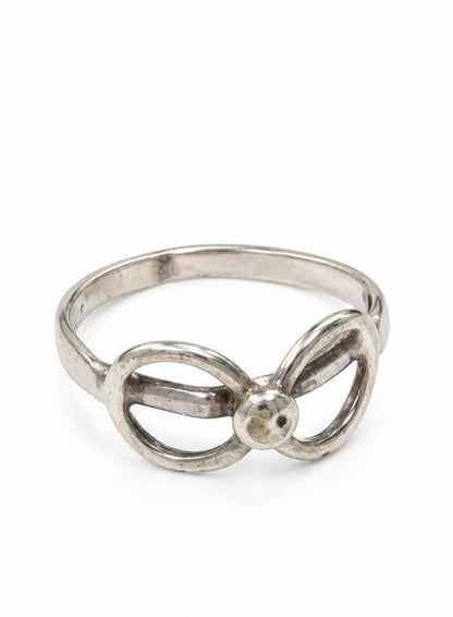 Plata anillo infinito .925 1.1g