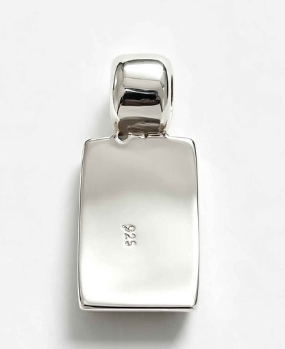 Plata Dije sintético azul .925 4.9g