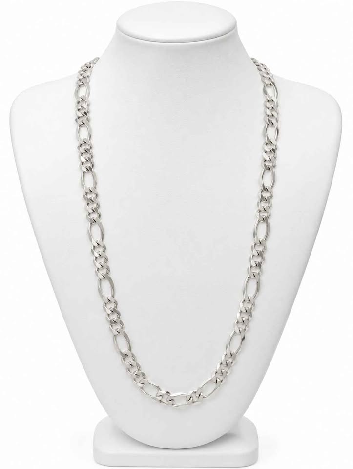 Plata cadena 3x1 49cm de largo .925 46.4g