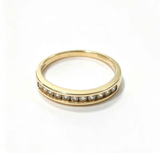 Oro anillo t churumbela # 7.5 10k 1.6g