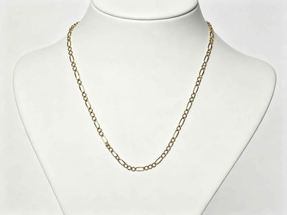 Oro collar eslab 3x1 59cm de largo 14k 17.8g