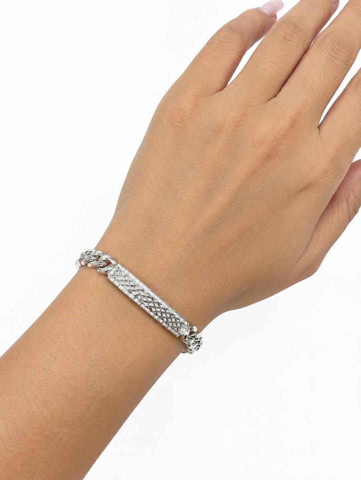 Plata esclava 23cm de largo .925 23.4g