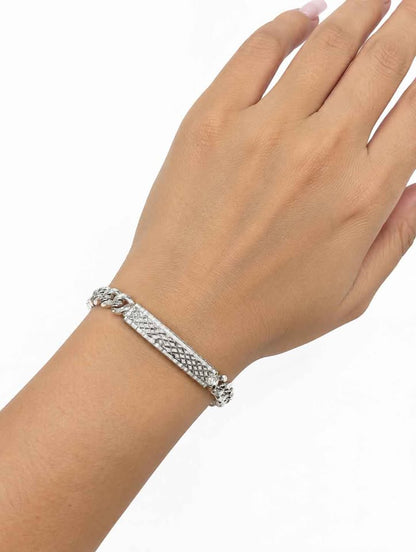 Plata esclava 23cm de largo .925 23.4g