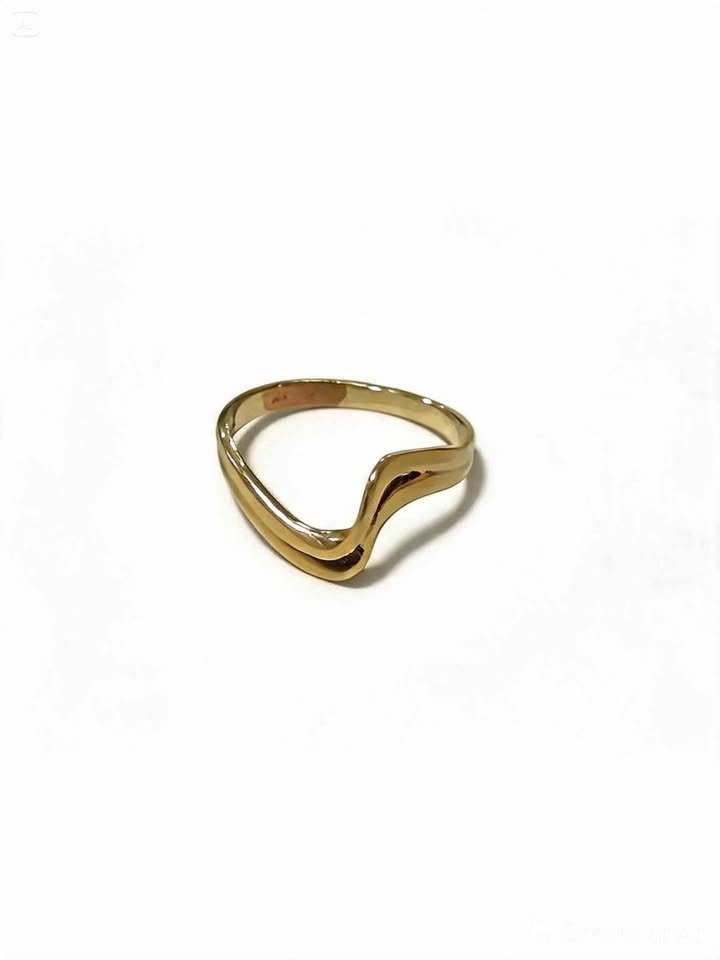 Oro anillo diseño especial #6 10k 2g