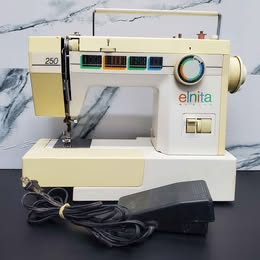🧵✨ MÁQUINA DE COSER ELNITA | CON PEDAL ✨🧵