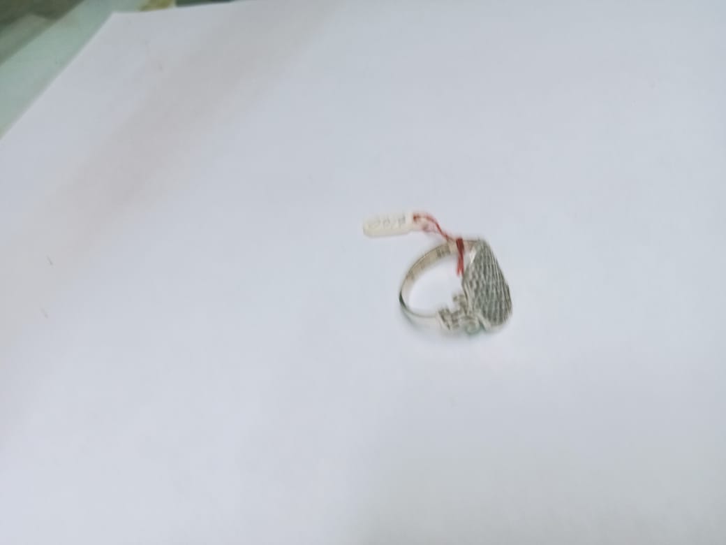 💠 Anillo de Plata Diseño Red – Talla 5.5 💠