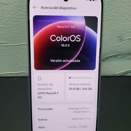 📱🔥 OPPO RENO 14 F | 256 GB | 12GB + 12GB RAM 🔥📱