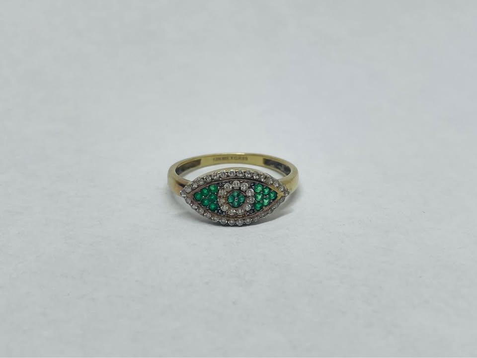 Anillo de Oro 10k/1.50gr/#7-USADO