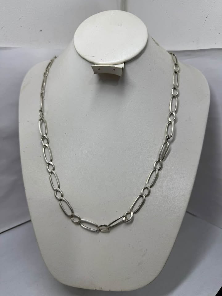 Cadena de plata 3x1 .925/25.6gr-USADO