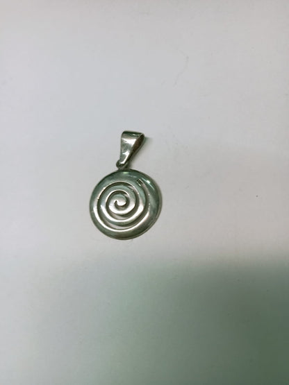 dije de plata - diseño spiral