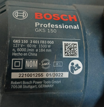 Sierra Circular Bosch gk-150w, usado