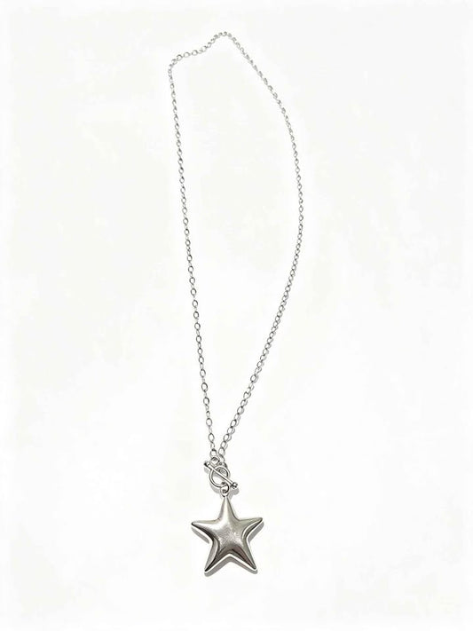 Plata cadena con Dije de estrella 💫 .925 7.8g