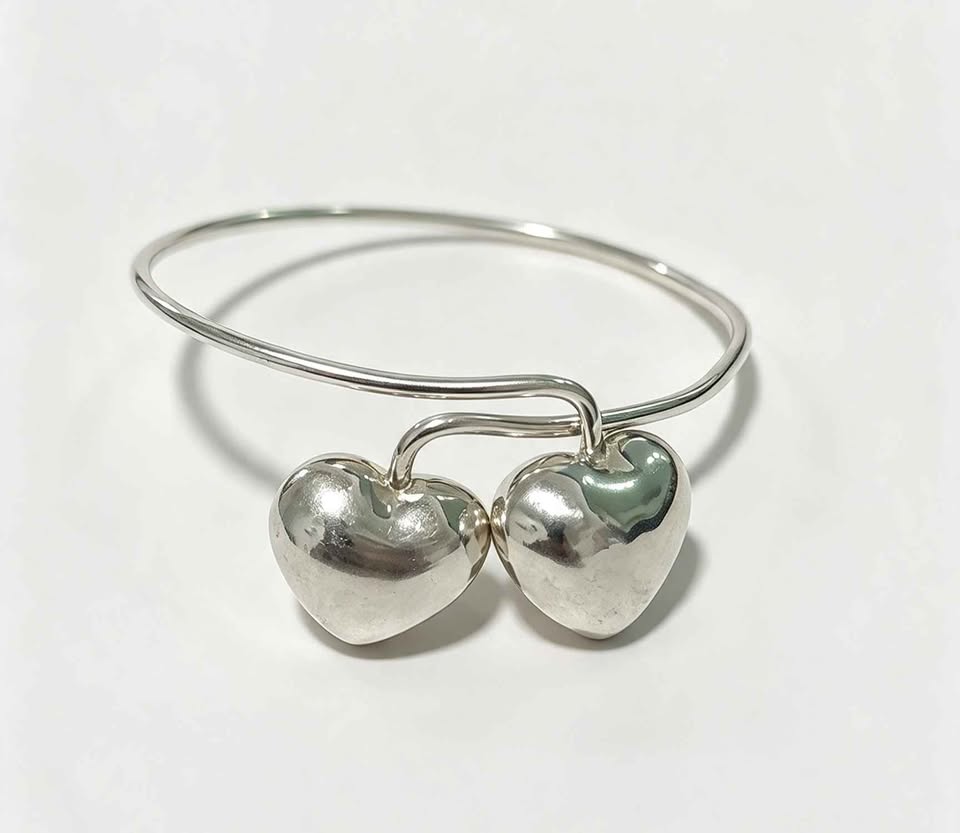 Plata pulsera brazalete .925 13.1g