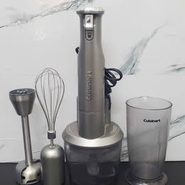 🍲✨ BATIDORA DE INMERSIÓN CUISINART | CON ACCESORIOS ✨🍲