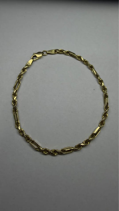 ✨ Pulso Torzal Fígaro de Oro 10K ✨