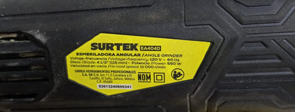 Mini esmeril SURTEK ste.12 con accesorios, usado