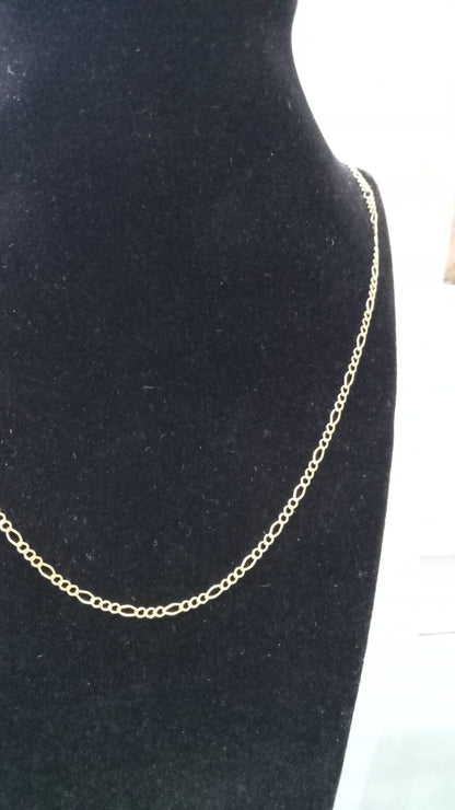 Cadena de Oro  10k diseño 3*1  23cm de largo 3.1gr