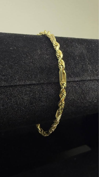✨ Pulso Torzal Fígaro de Oro 10K ✨
