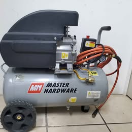 🔧🔥 COMPRESOR MASTER HARDWARE | 26 L | 2.5 HP | 120 PSI 🔥🔧