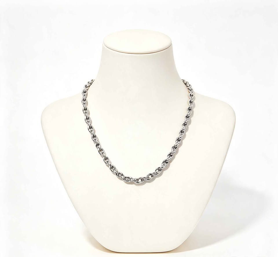 Plata cadena torzal .925 43.1g