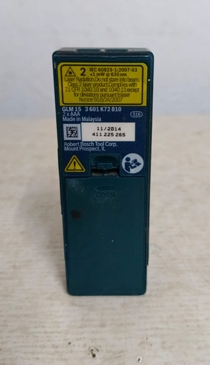 Nivel Laser rojo BOSCH glm 15, usado