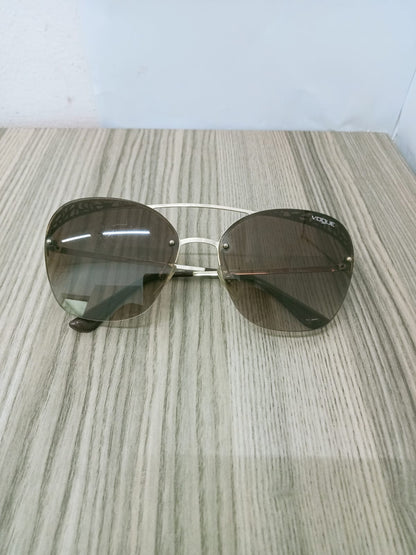 lentes vogue dorados-usados