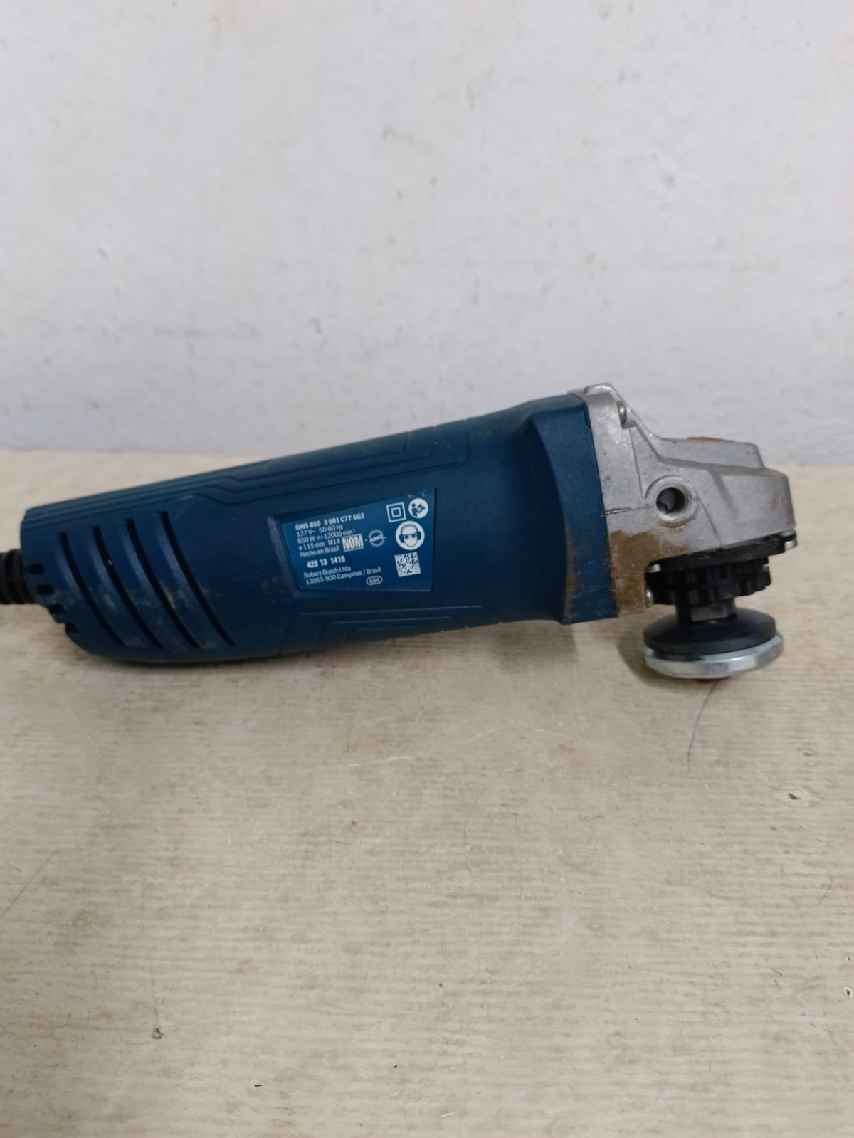 Mini esmeril BOSCH gws-850, usado