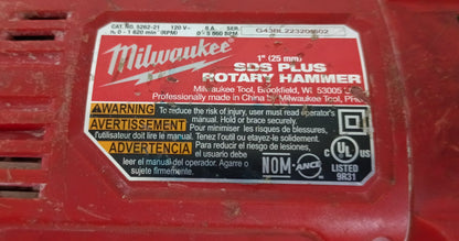 Taladro Rotomartillo Milwaukee 5262-21, usado
